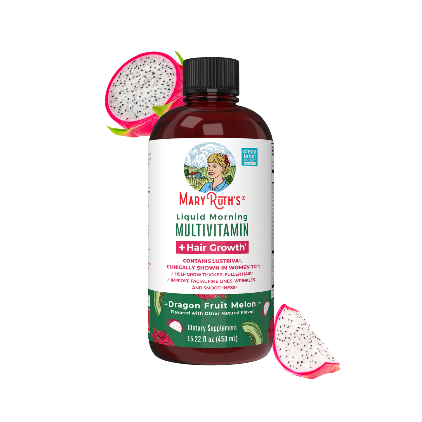 Liquid Morning Multivitamin + Hair Growth